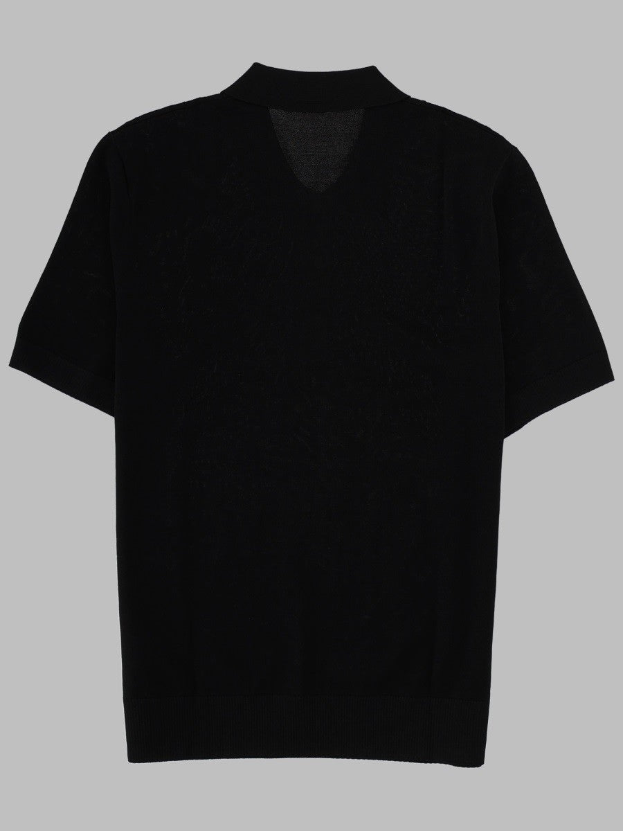 POLO IN MAGLIA CON LOGO