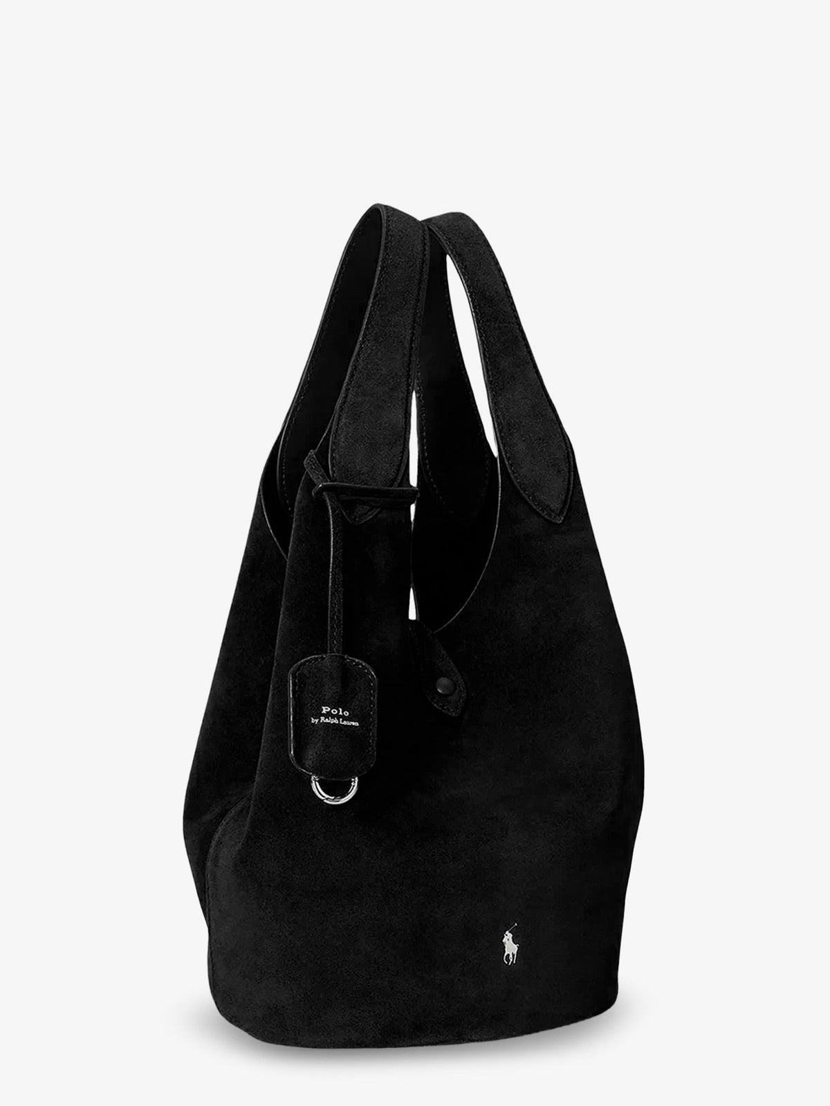 Polo Play suede tote bag