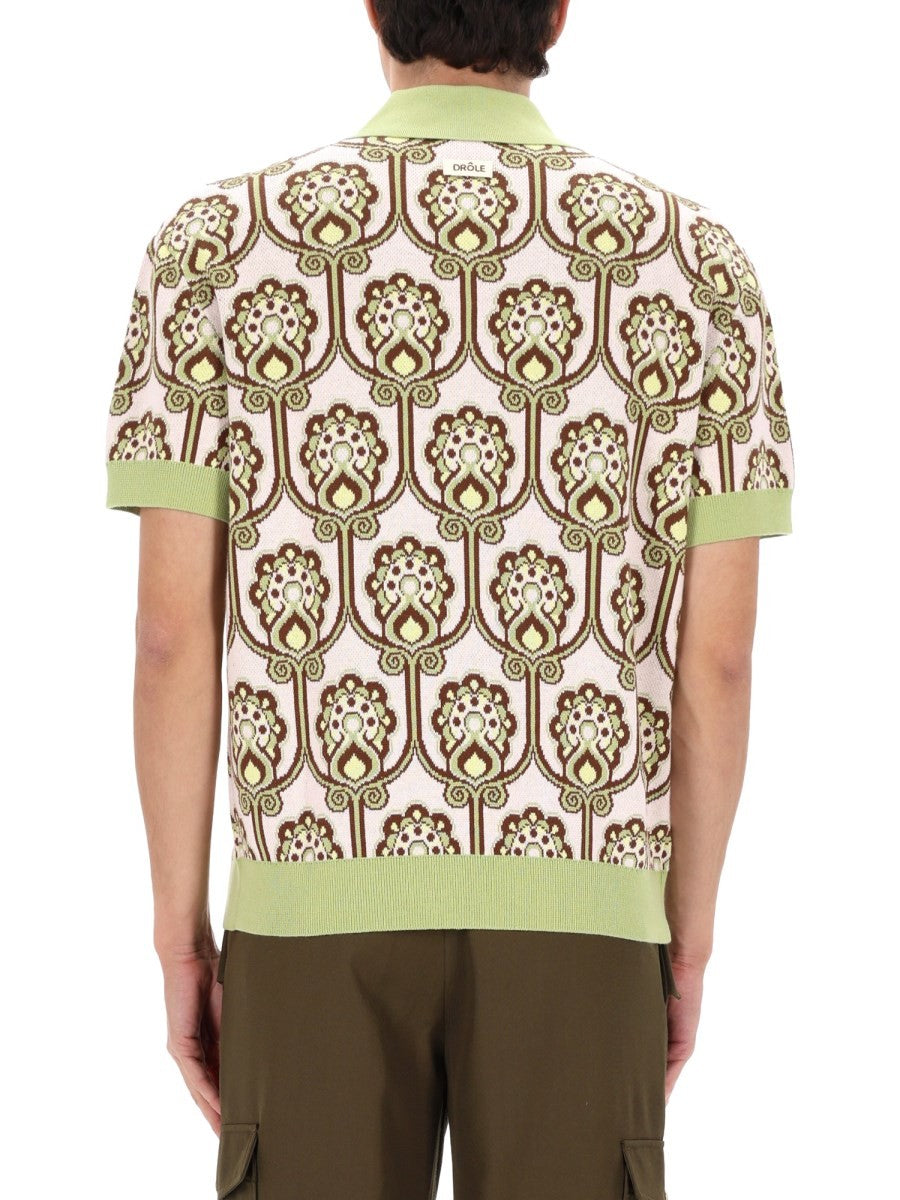POLO SHIRT "MAILLE TAPISSERIE"