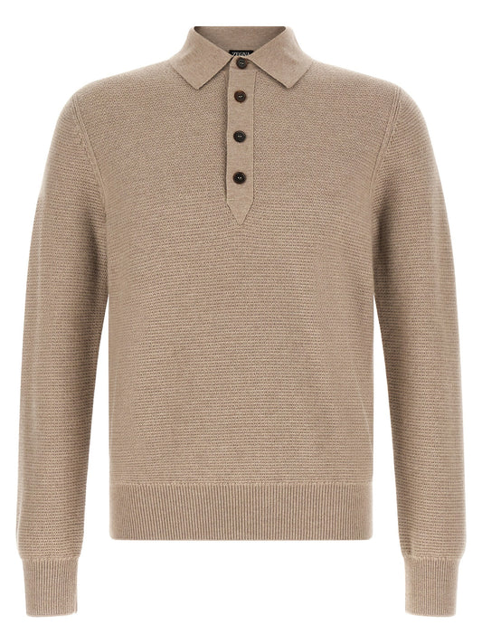 Polo shirt Oasi Cashmere beige