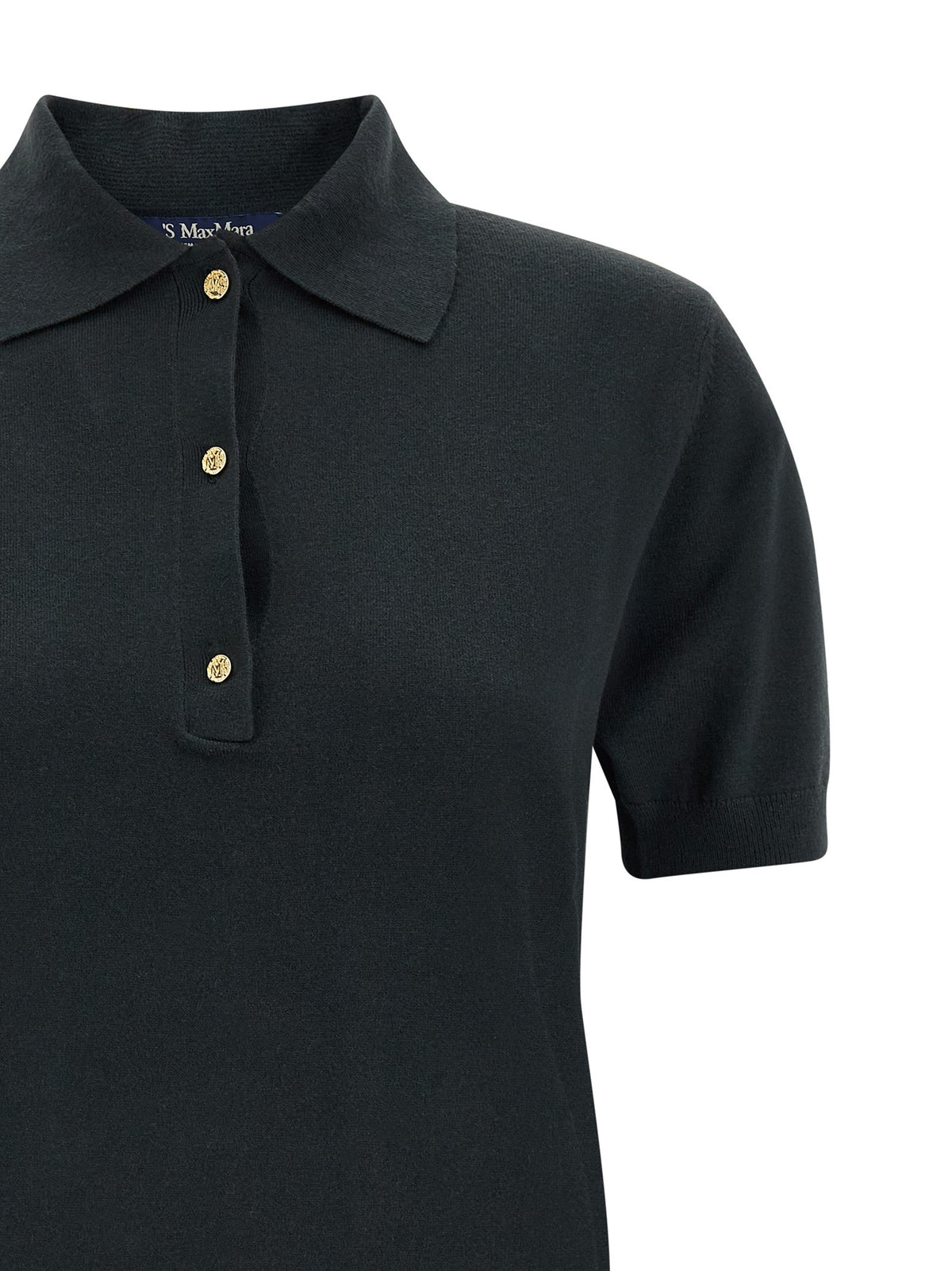 'Pomposa' knit polo shirt