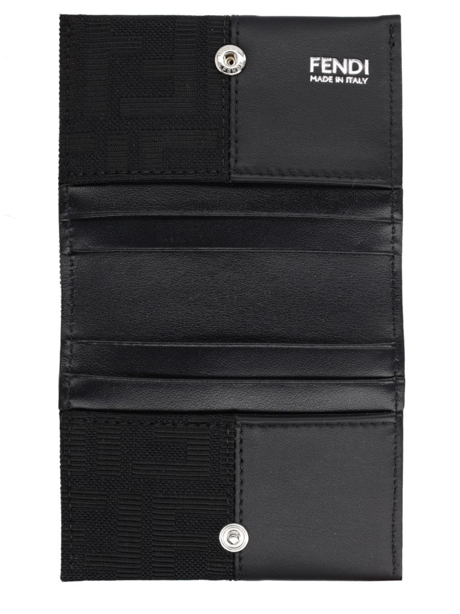 Portacarte FF con Fascia in Jacquard