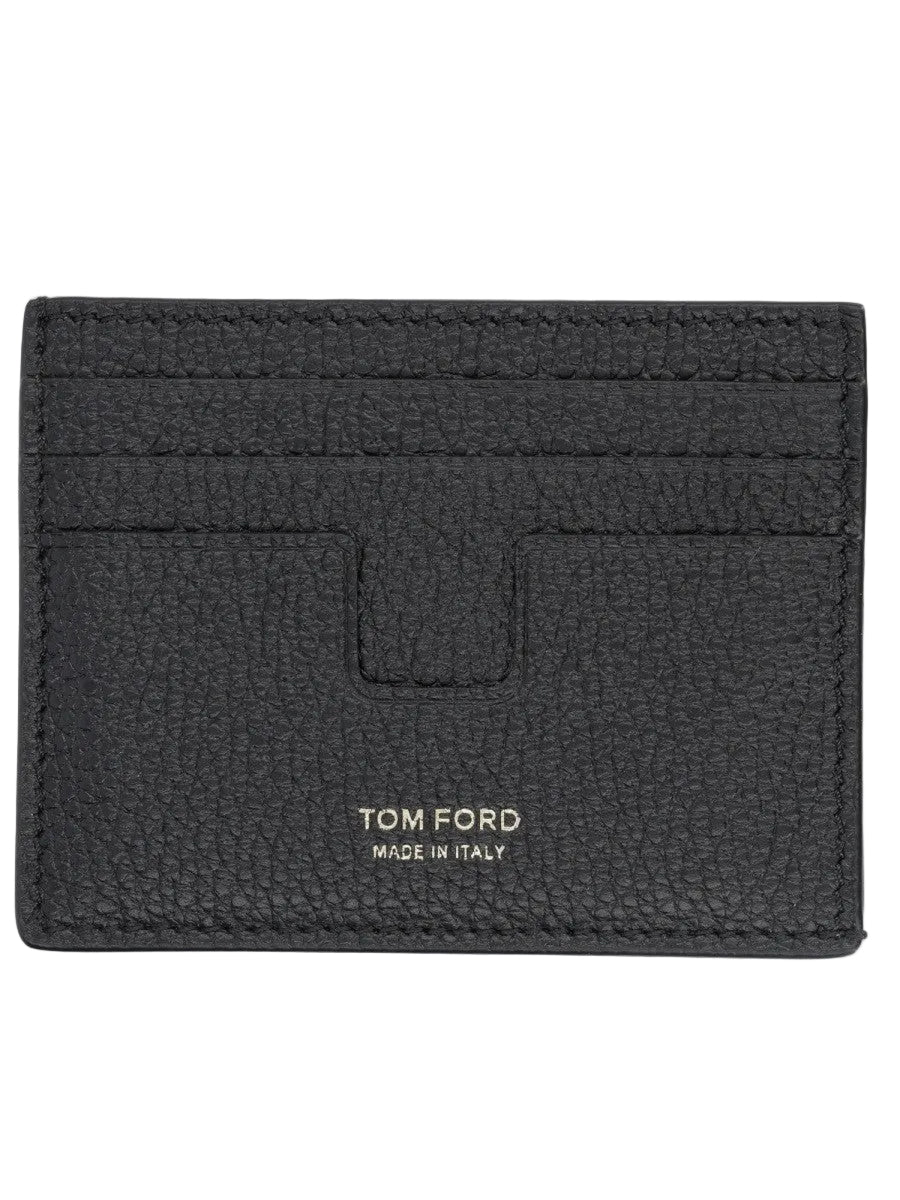 PORTACARTE "T LINE" IN PELLE
