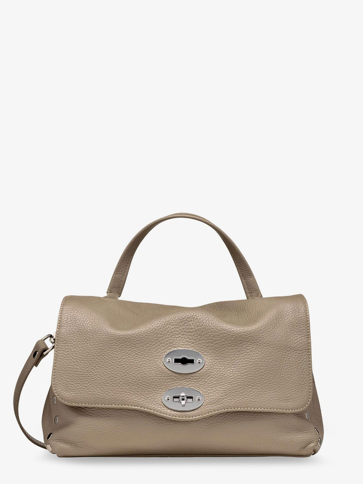 Postina® S textured leather crossbody bag