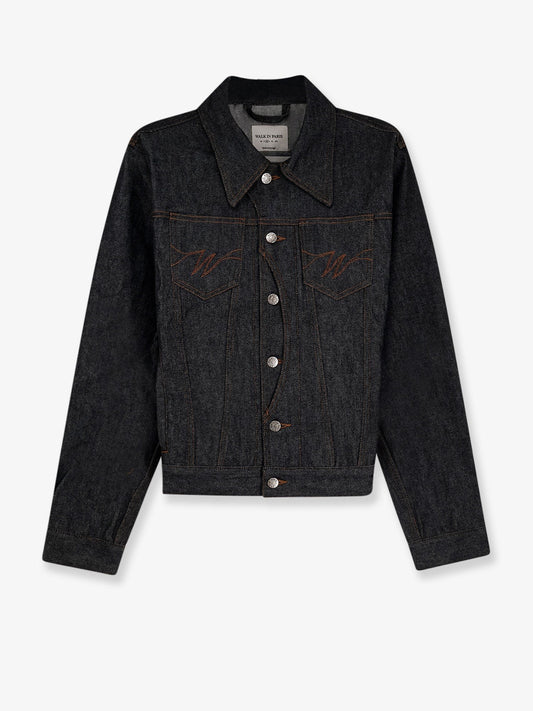 Postman dark denim jacket