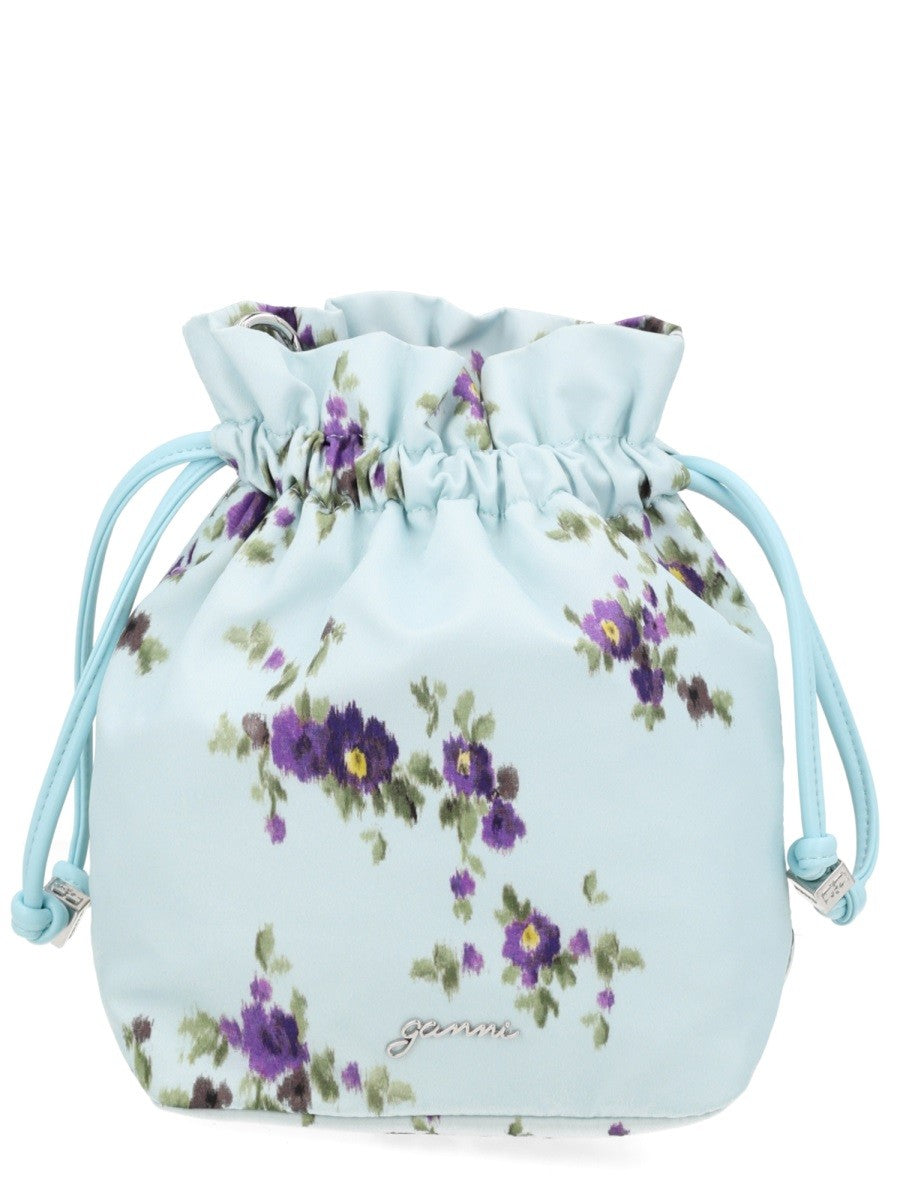 POUCH IN NYLON CON STAMPA