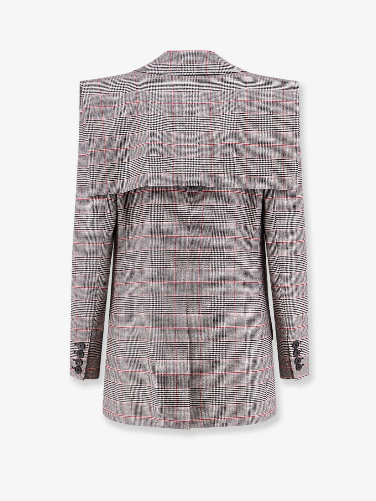 Prince of Wales wool blazer