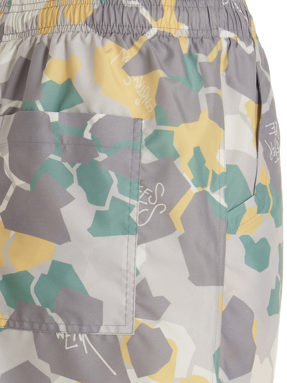 Printed beach shorts