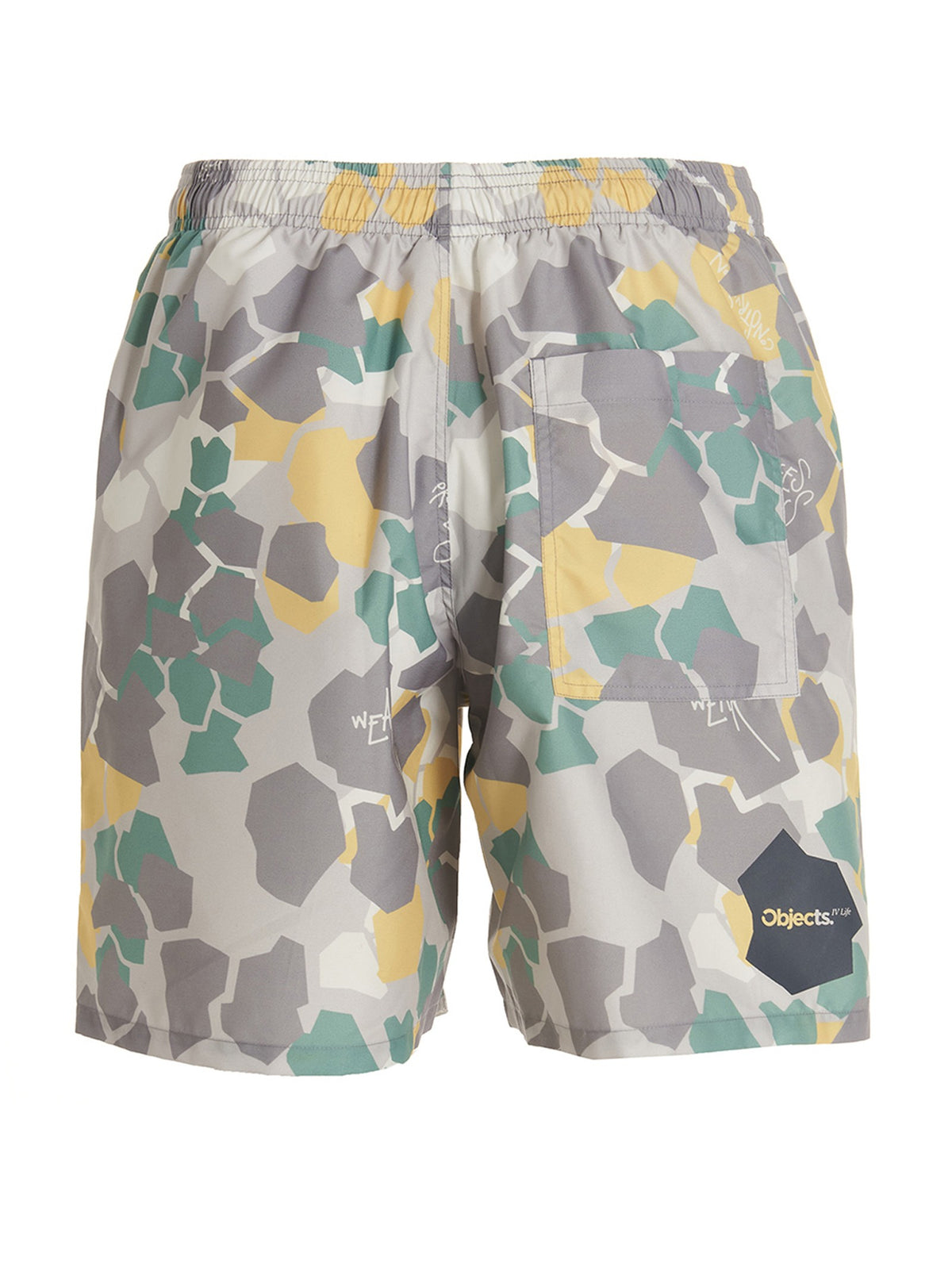 Printed beach shorts