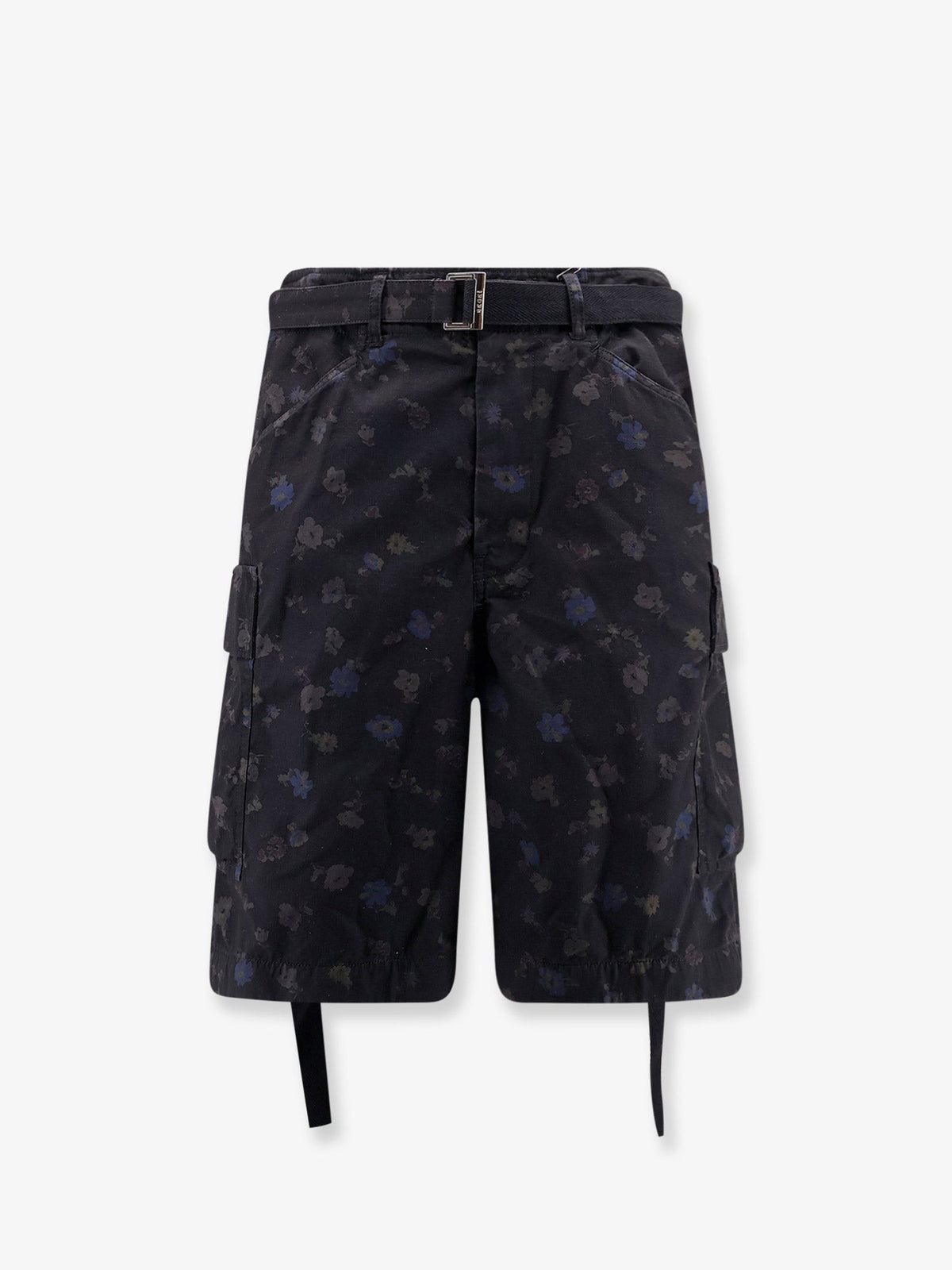 Printed cotton shorts