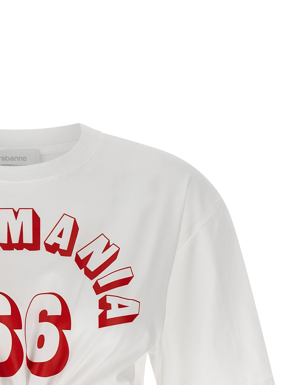 Printed piercing t-shirt
