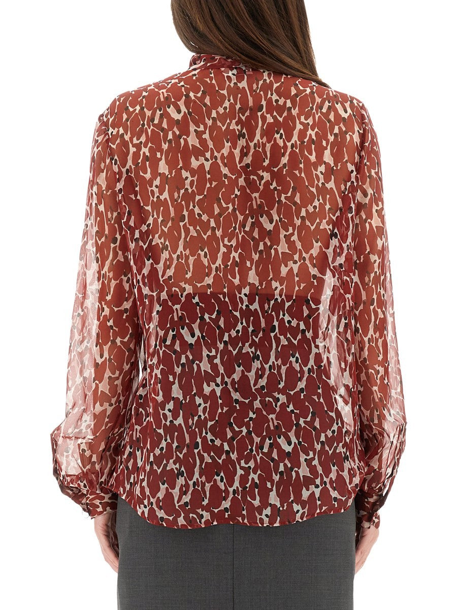 PRINTED SILK SHIRT