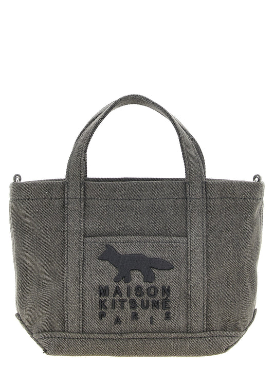 'Profile Fox' mini shopping bag