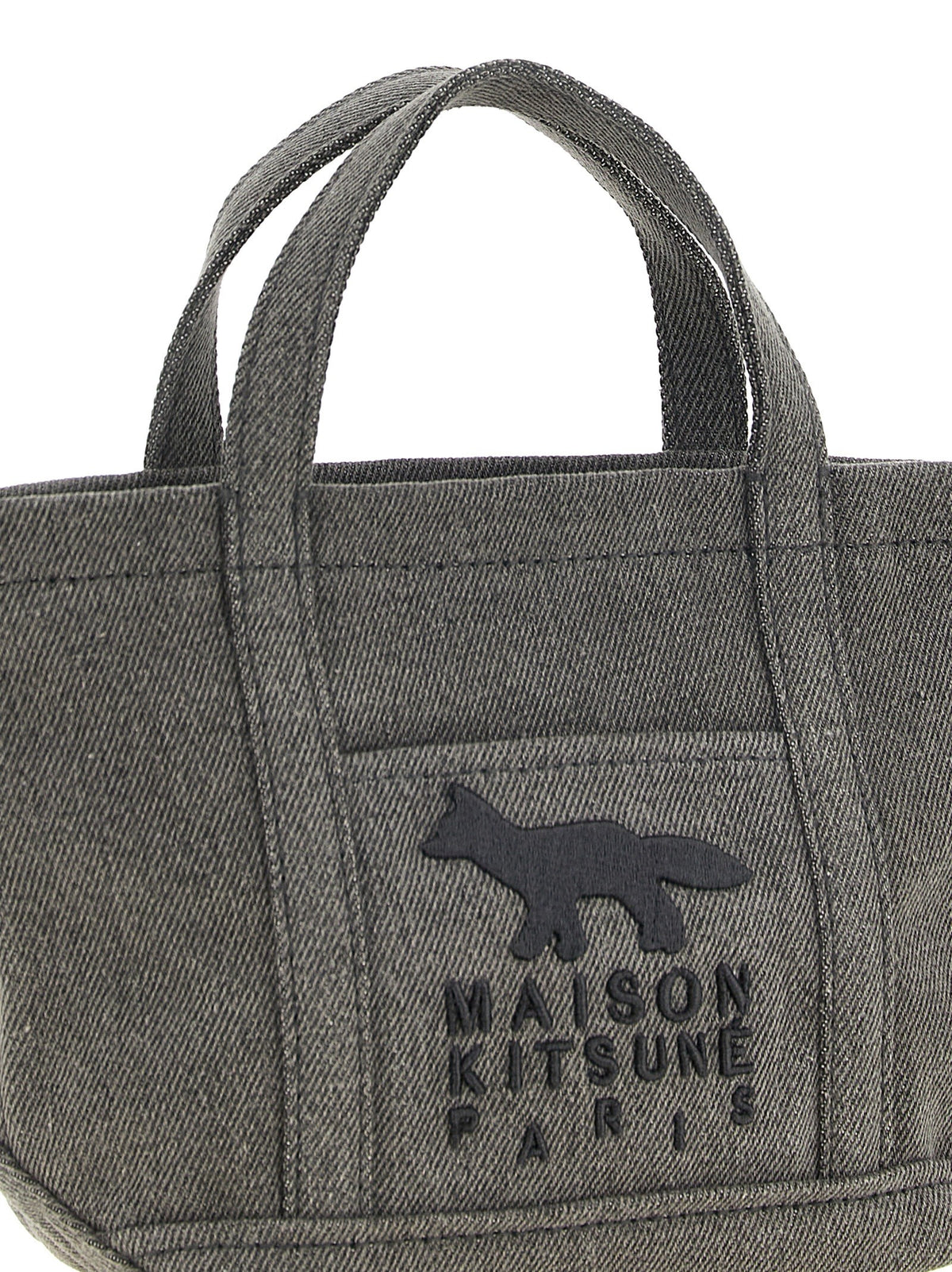 'Profile Fox' mini shopping bag