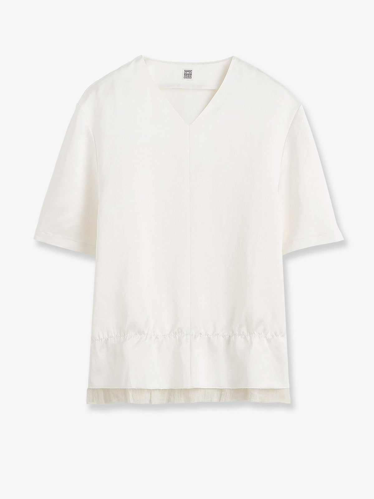 Pullover satin top