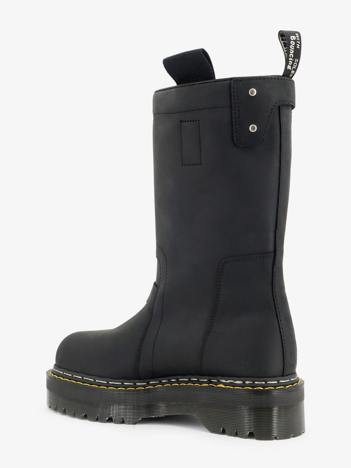 Quad Pull On Leather Boots