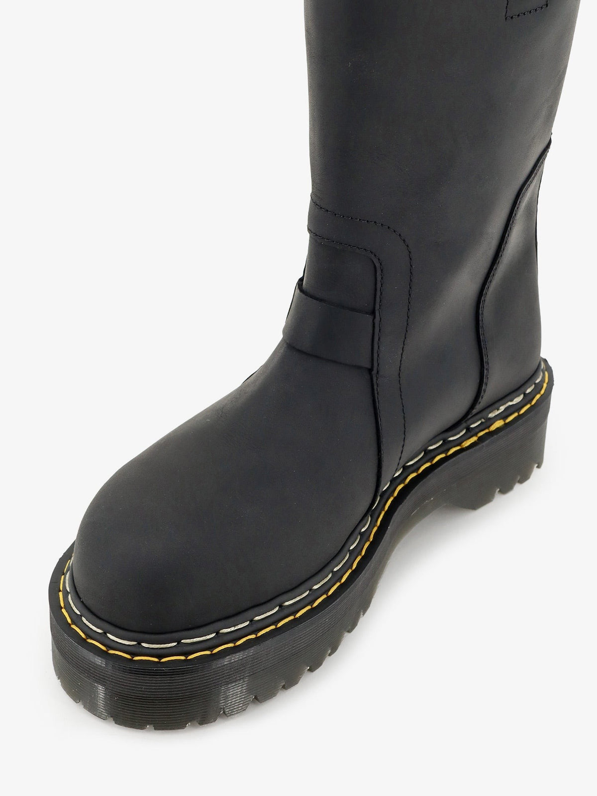 Quad Pull On Leather Boots