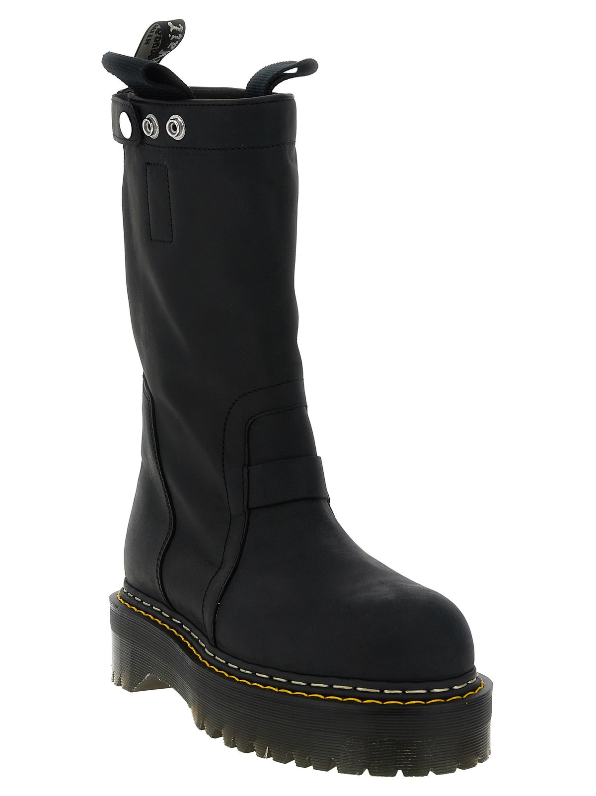 'Quad Sole Pull On' Dr.Martens x RickOwens boots