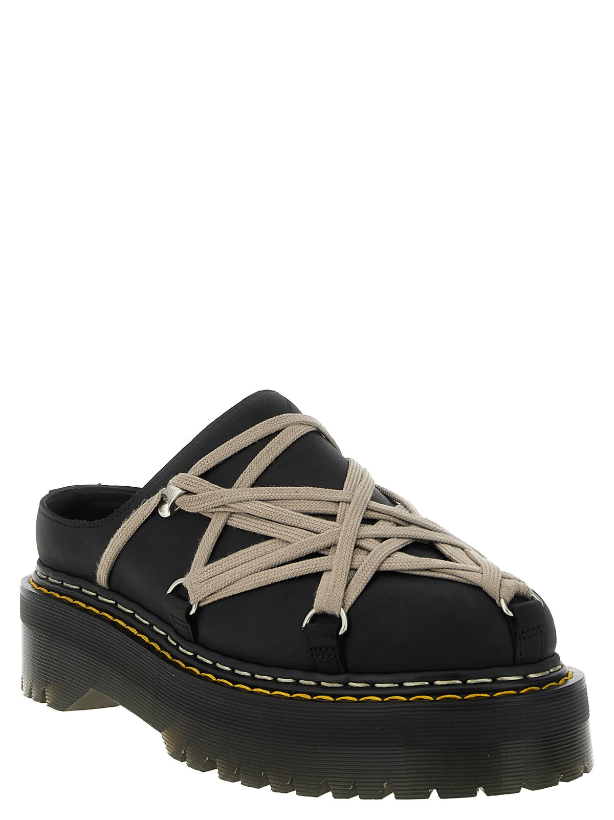 'QuadSoleMegalace®' mules Dr.Martens x RickOwens