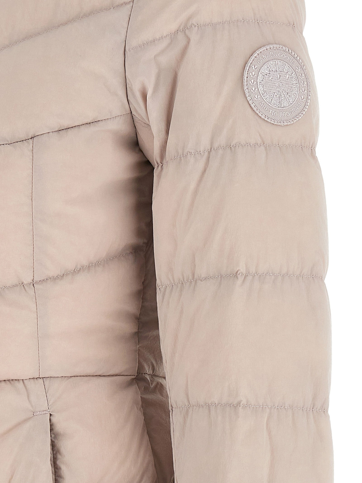 Quilted 'Clair' padded down jacket