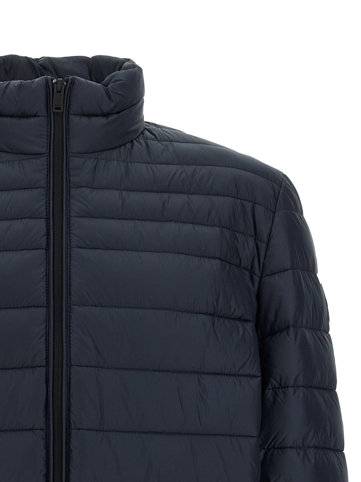 Quilted down jacket