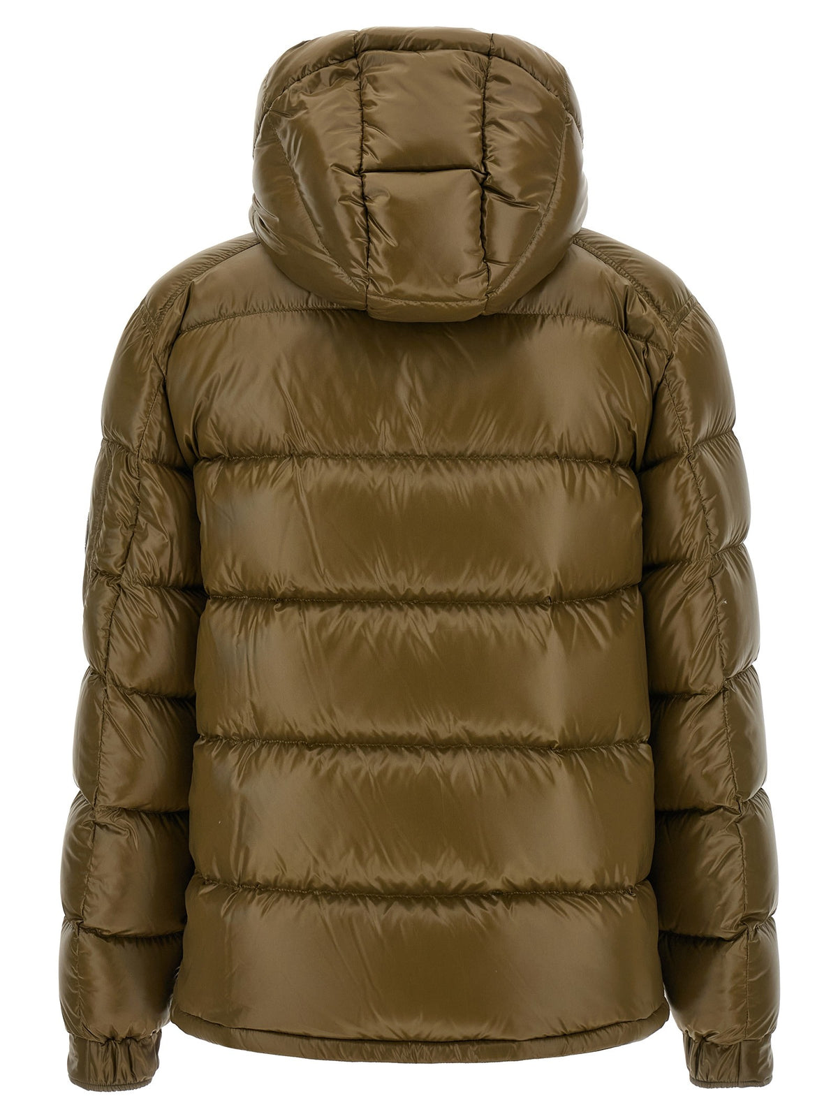 Quilted down jacket