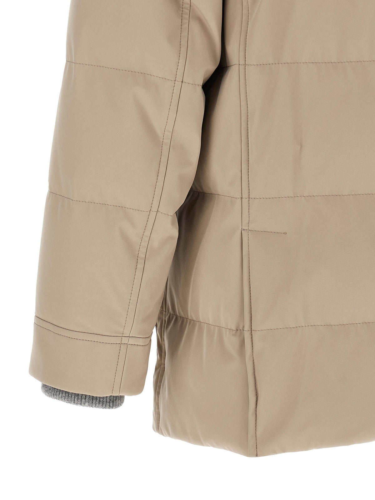 Quilted parka