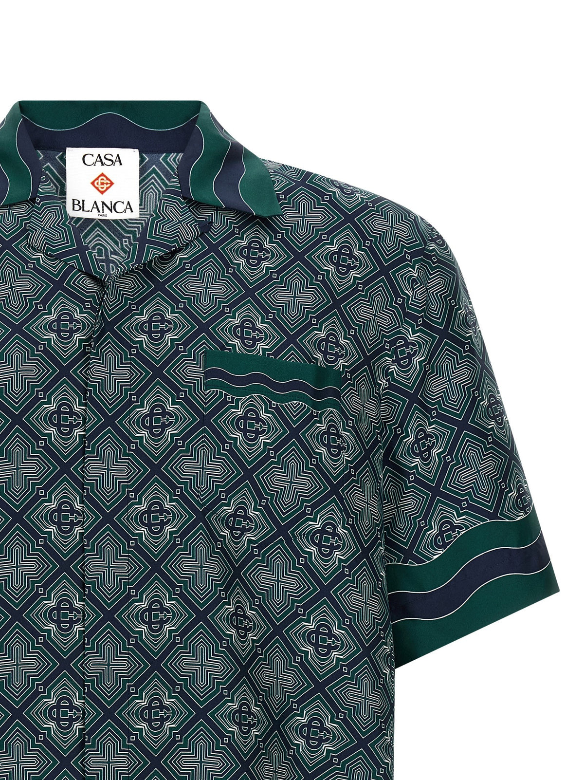 'Radiating Monogram' shirt