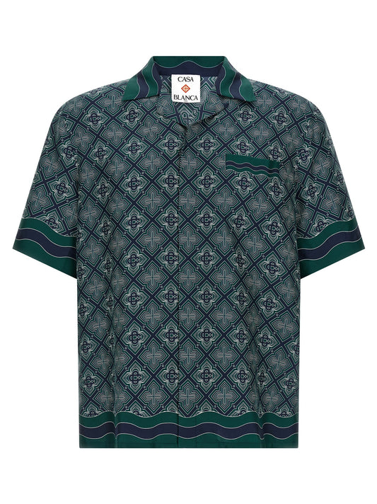 'Radiating Monogram' shirt