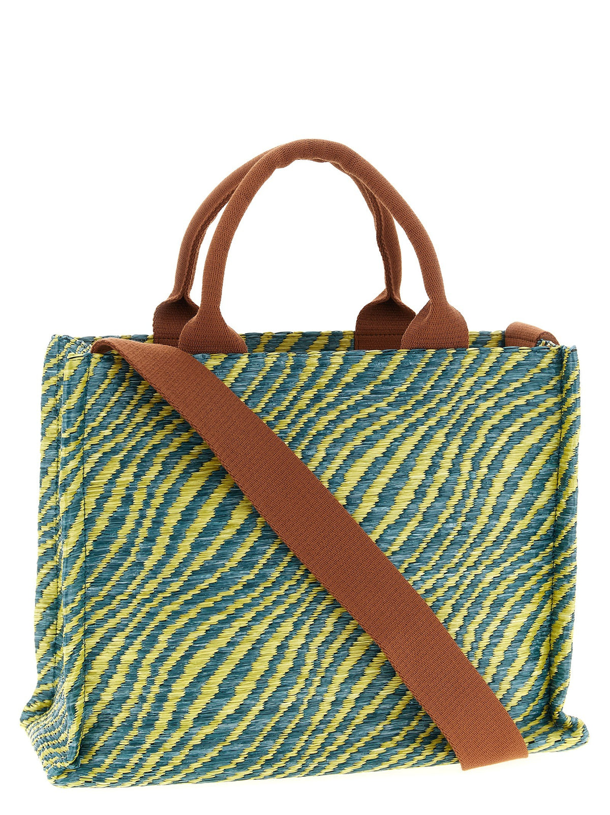 Raffia handbag