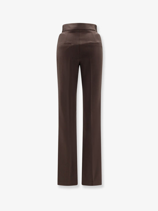 Rayon blend trousers