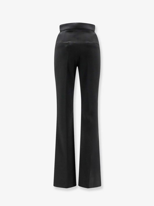 Rayon blend trousers