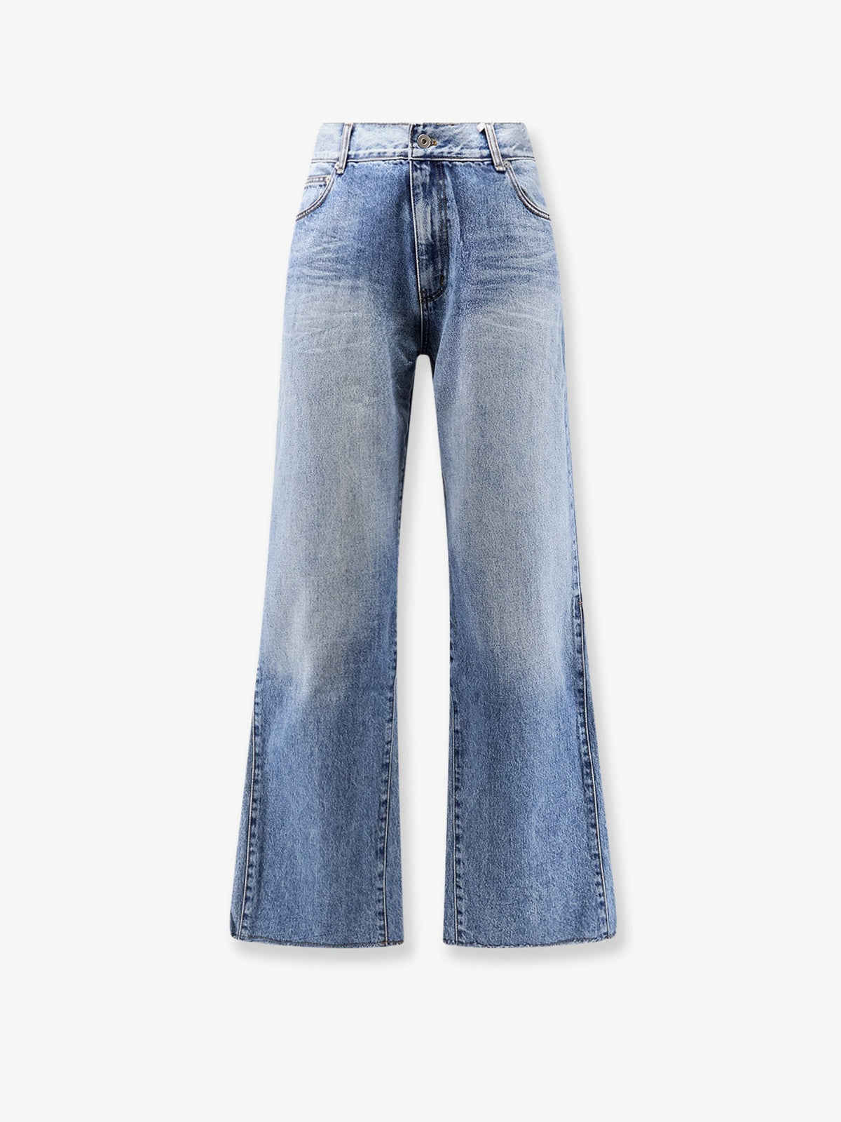 Re-Cut Flared cotton jeans