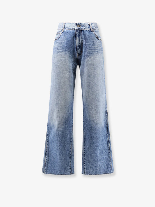Re-Cut Flared cotton jeans
