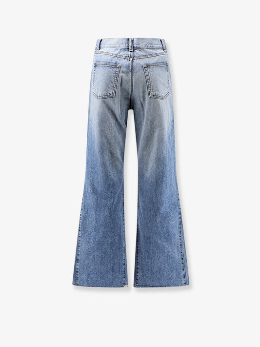 Re-Cut Flared cotton jeans