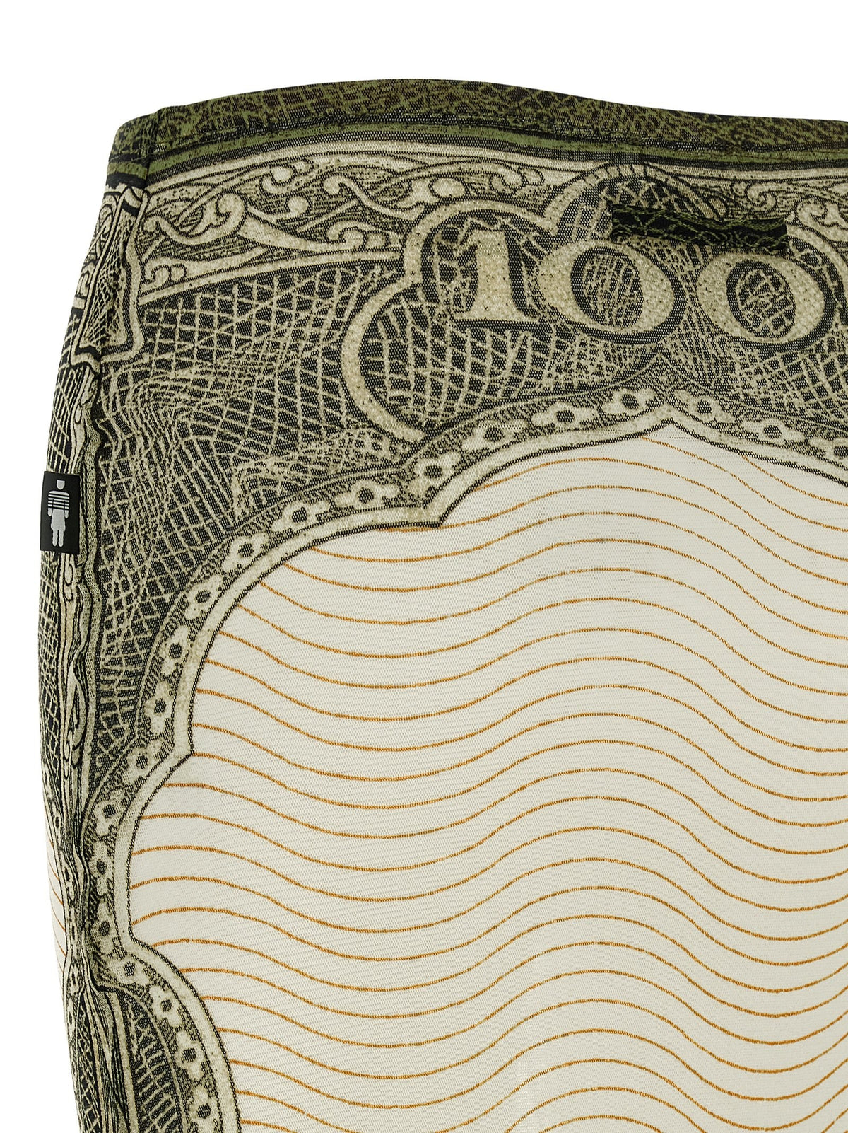'Re-edition - The Green Cartouche' skirt