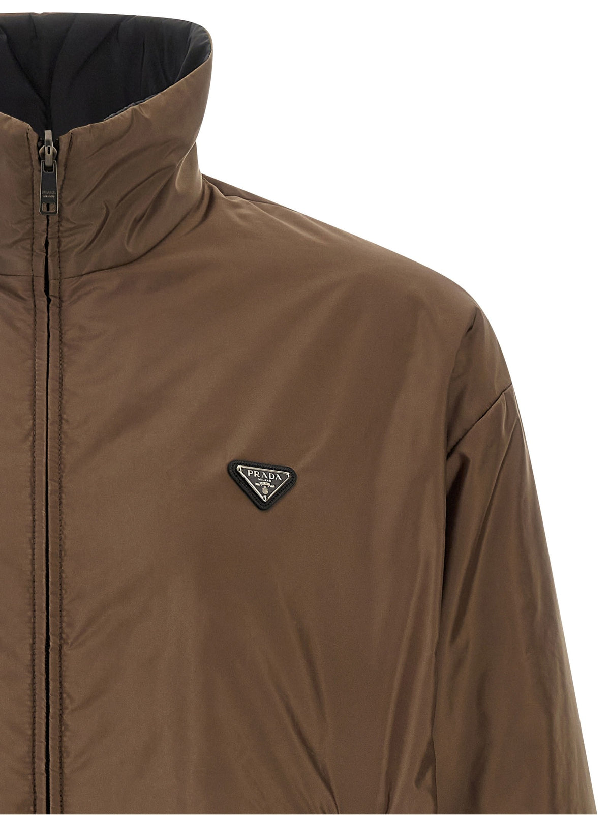 'Re-Nylon' reversible jacket