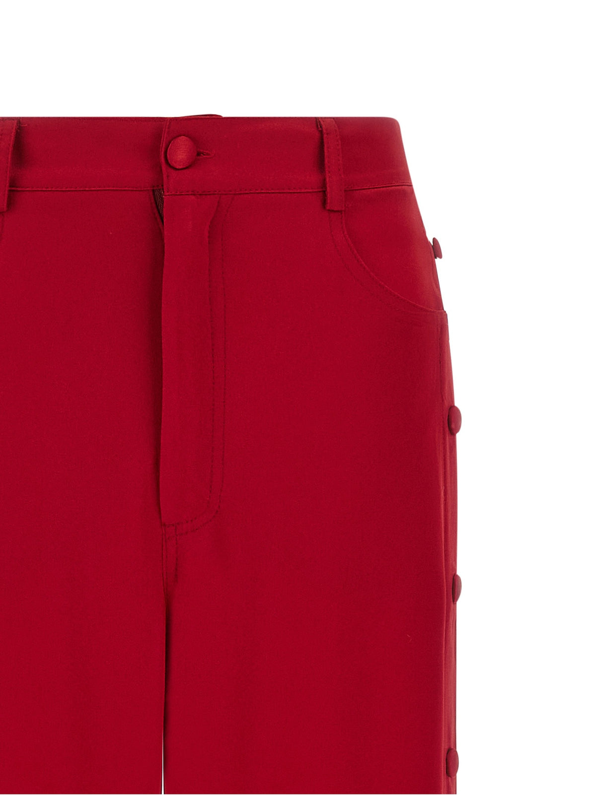 Red 'Cadì' pants
