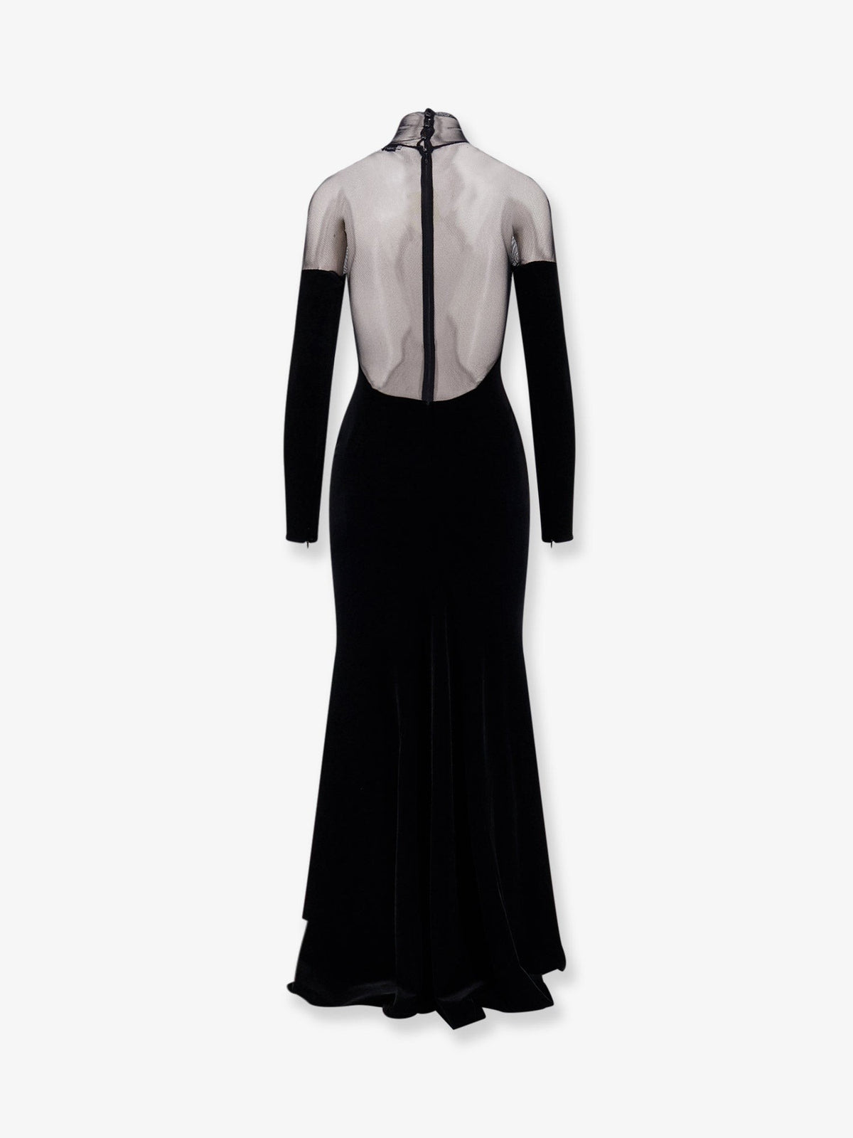 Red Carpet velvet long dress