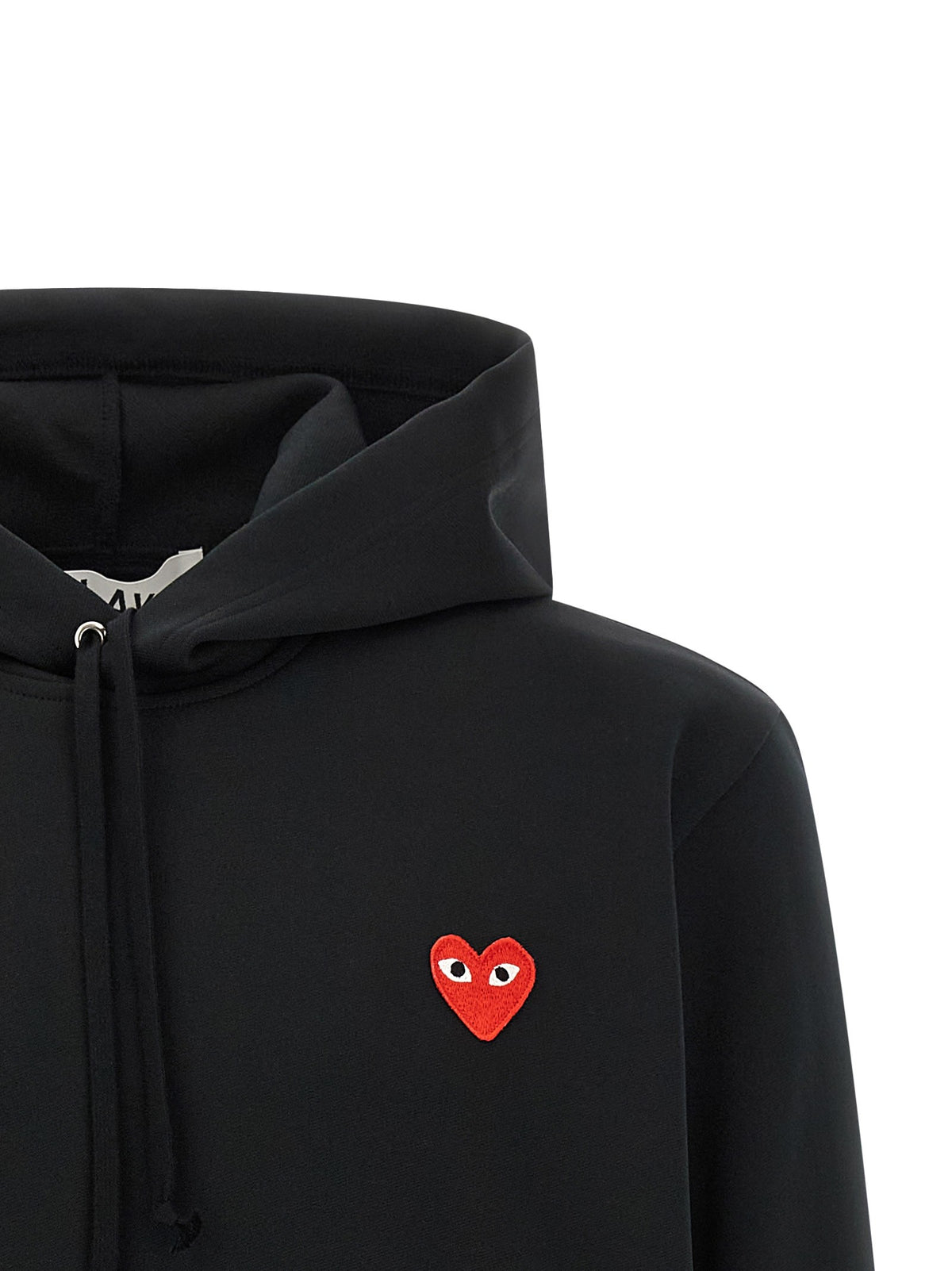 'Red Emblem' patch hoodie