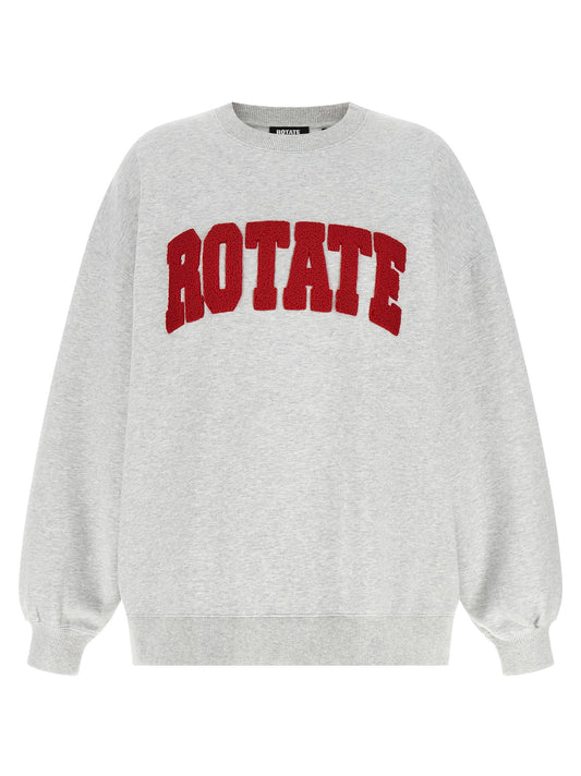 Red logo sweatshirt