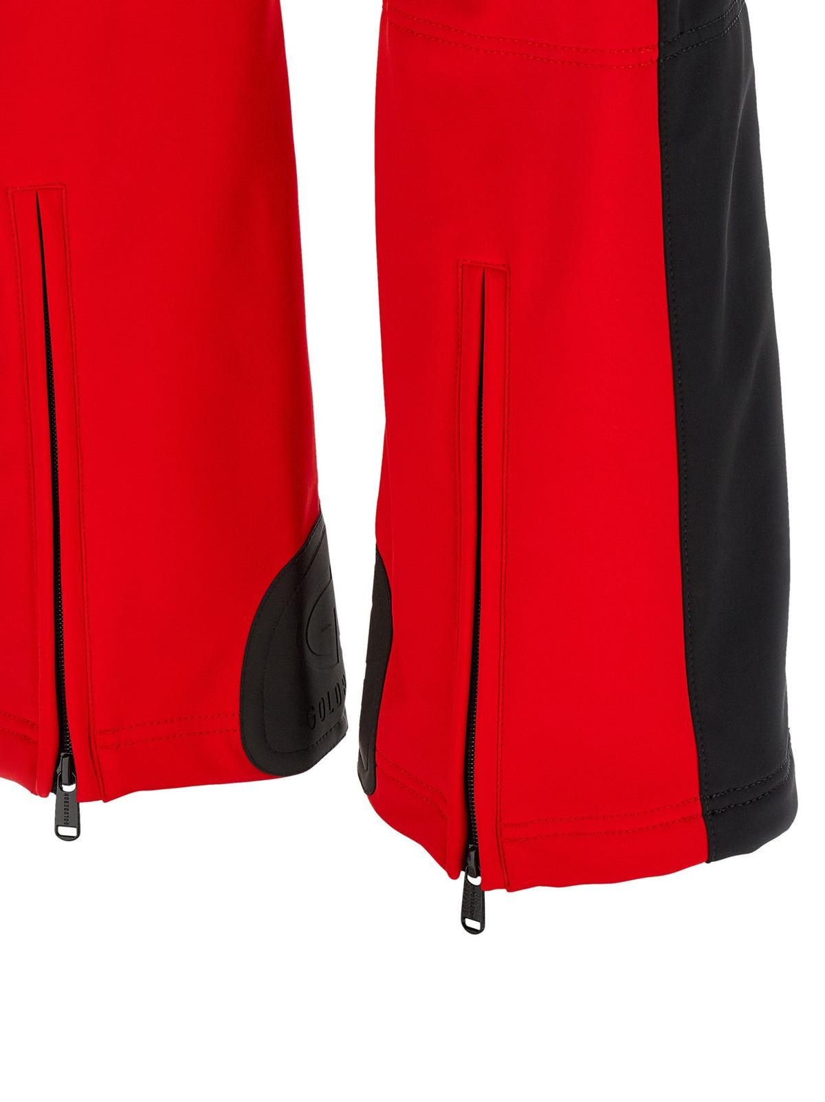 Red 'Parry' ski suit