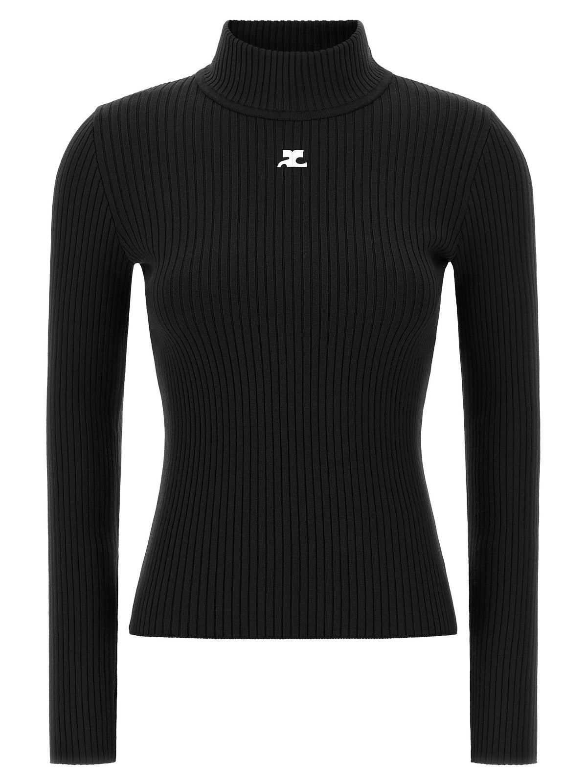 'Reedition' high neck sweater
