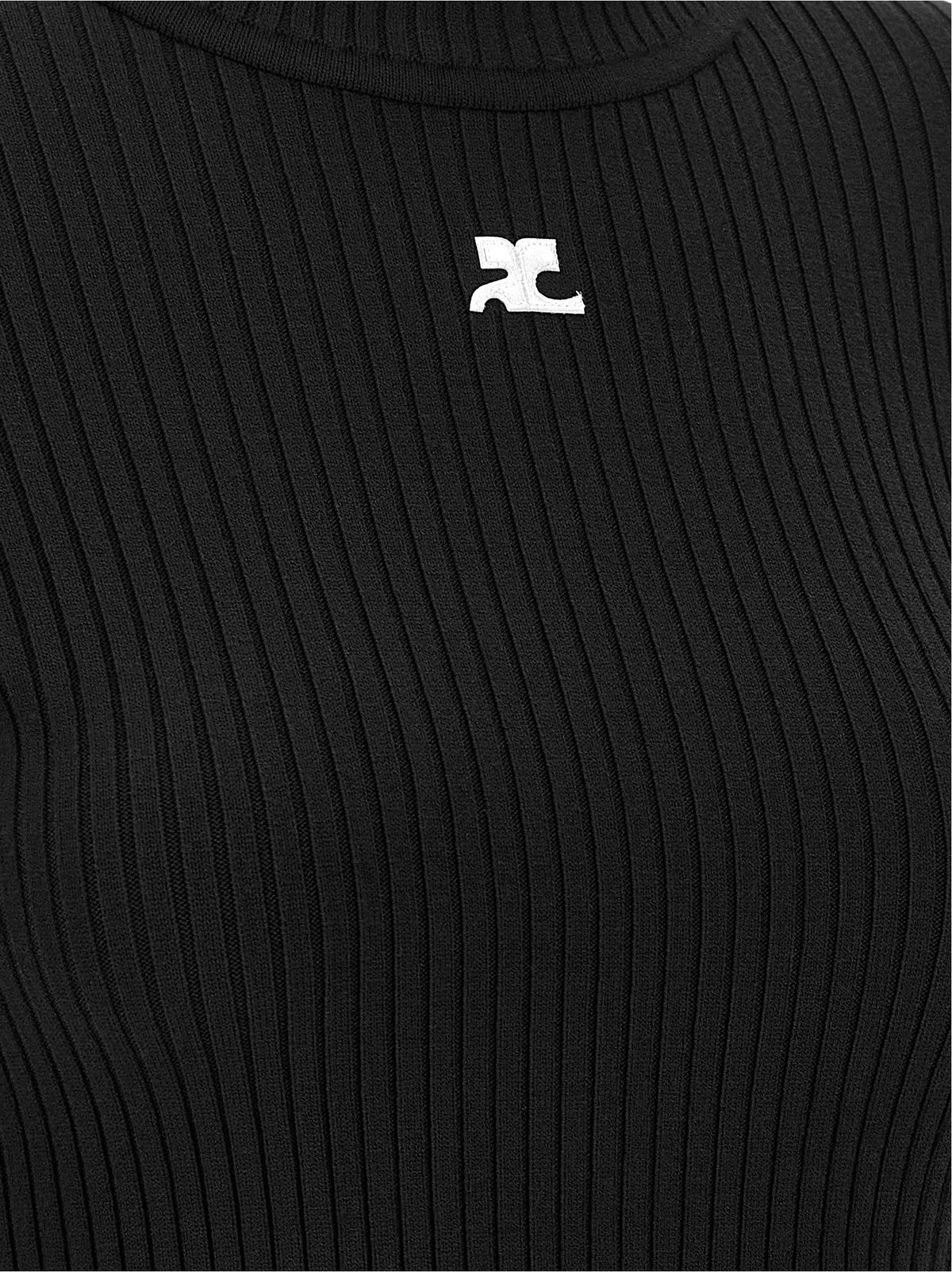 'Reedition' high neck sweater