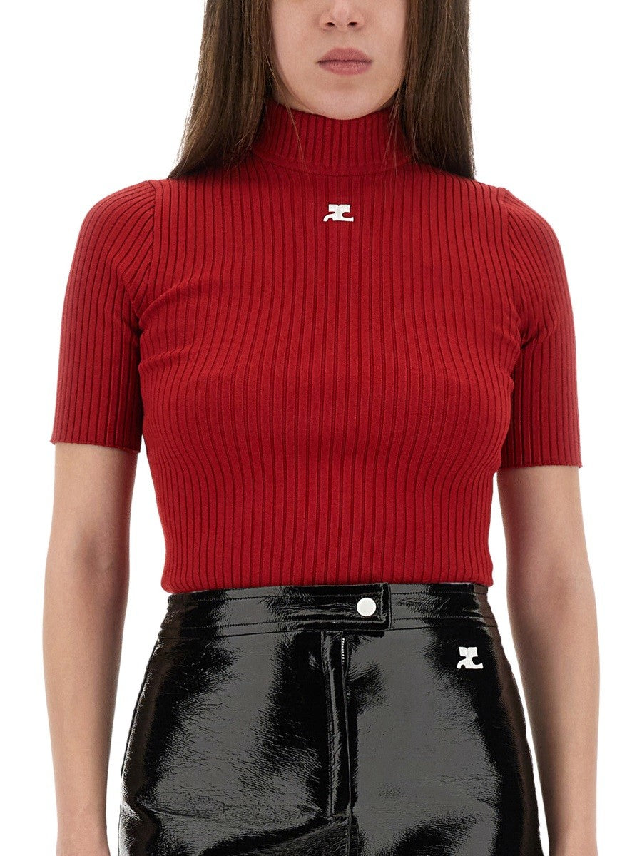 "REEDITION" KNITTED T-SHIRT