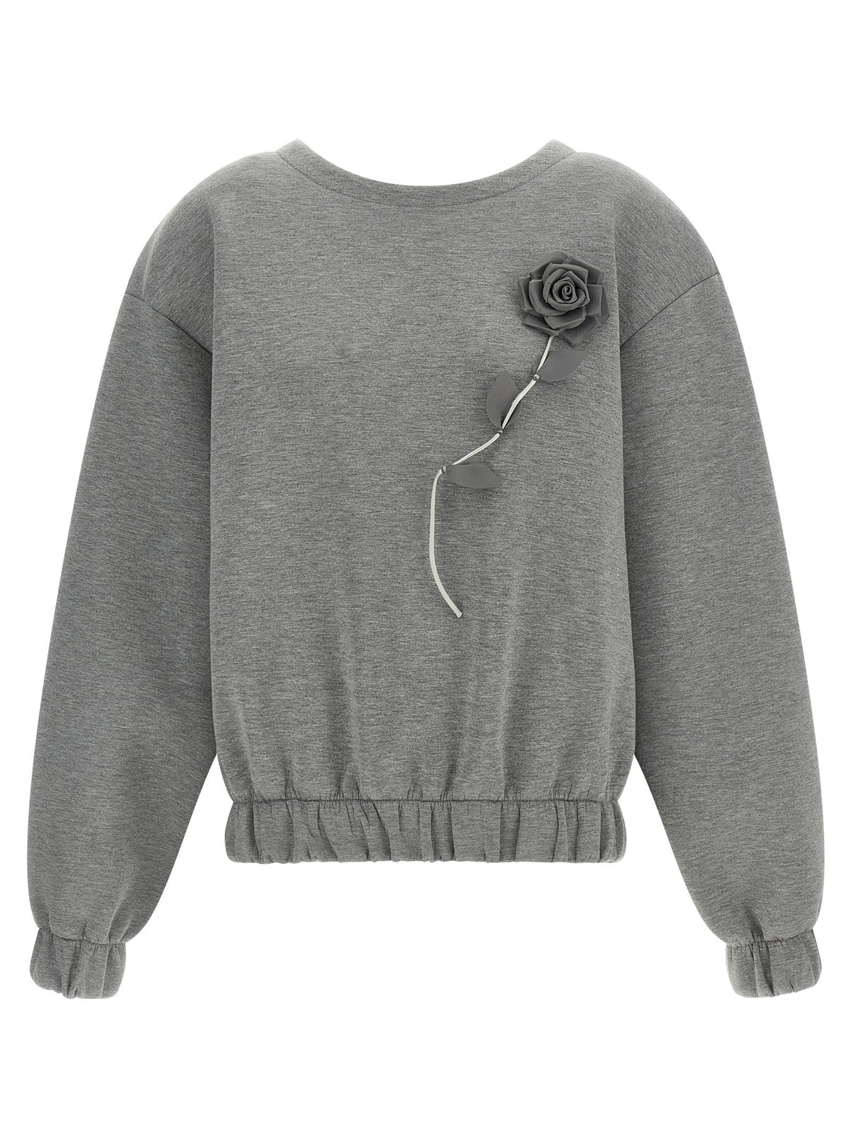 Removable Flower application sweatshirt