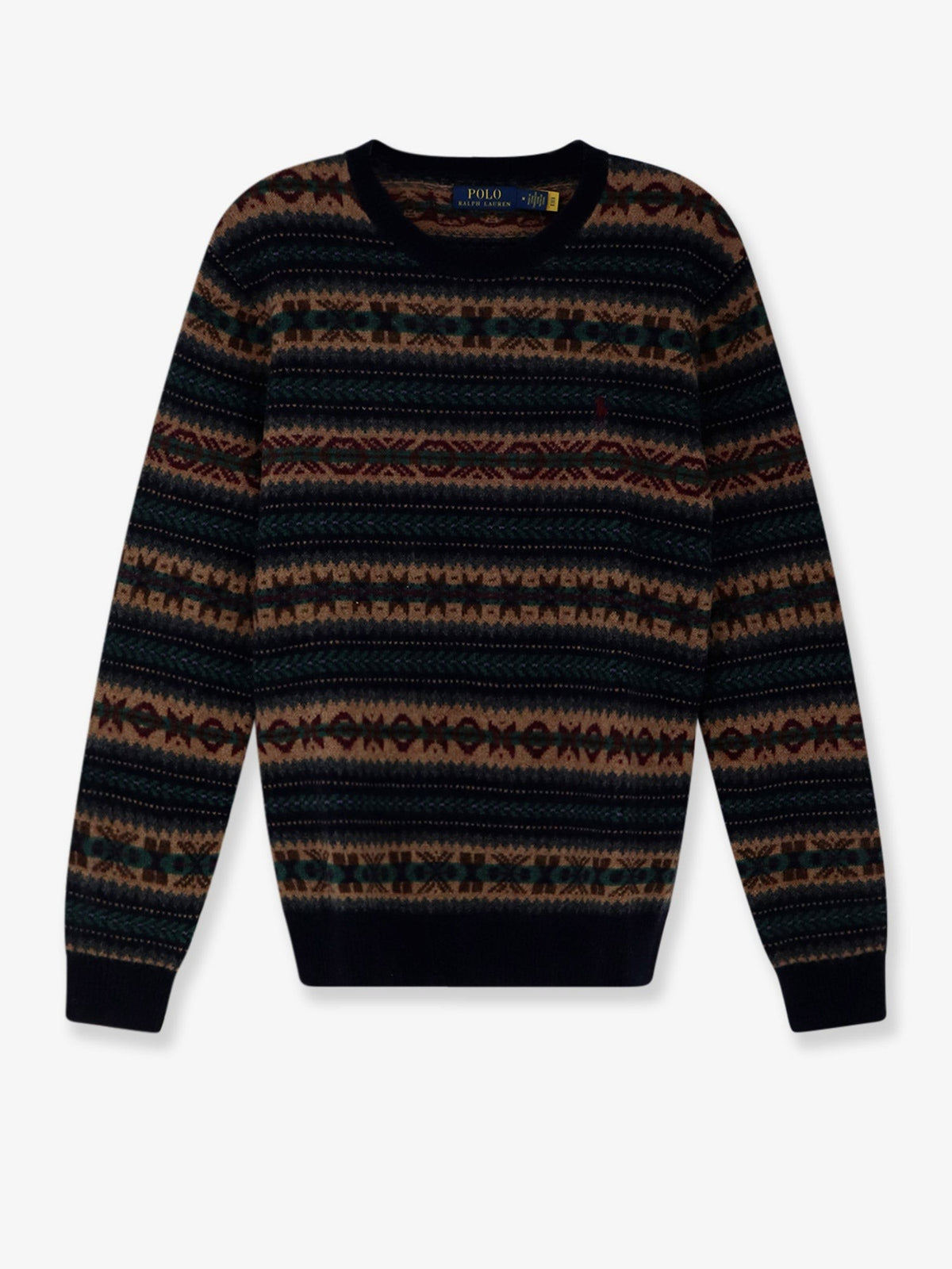 Responsible wool crew-neck sweater