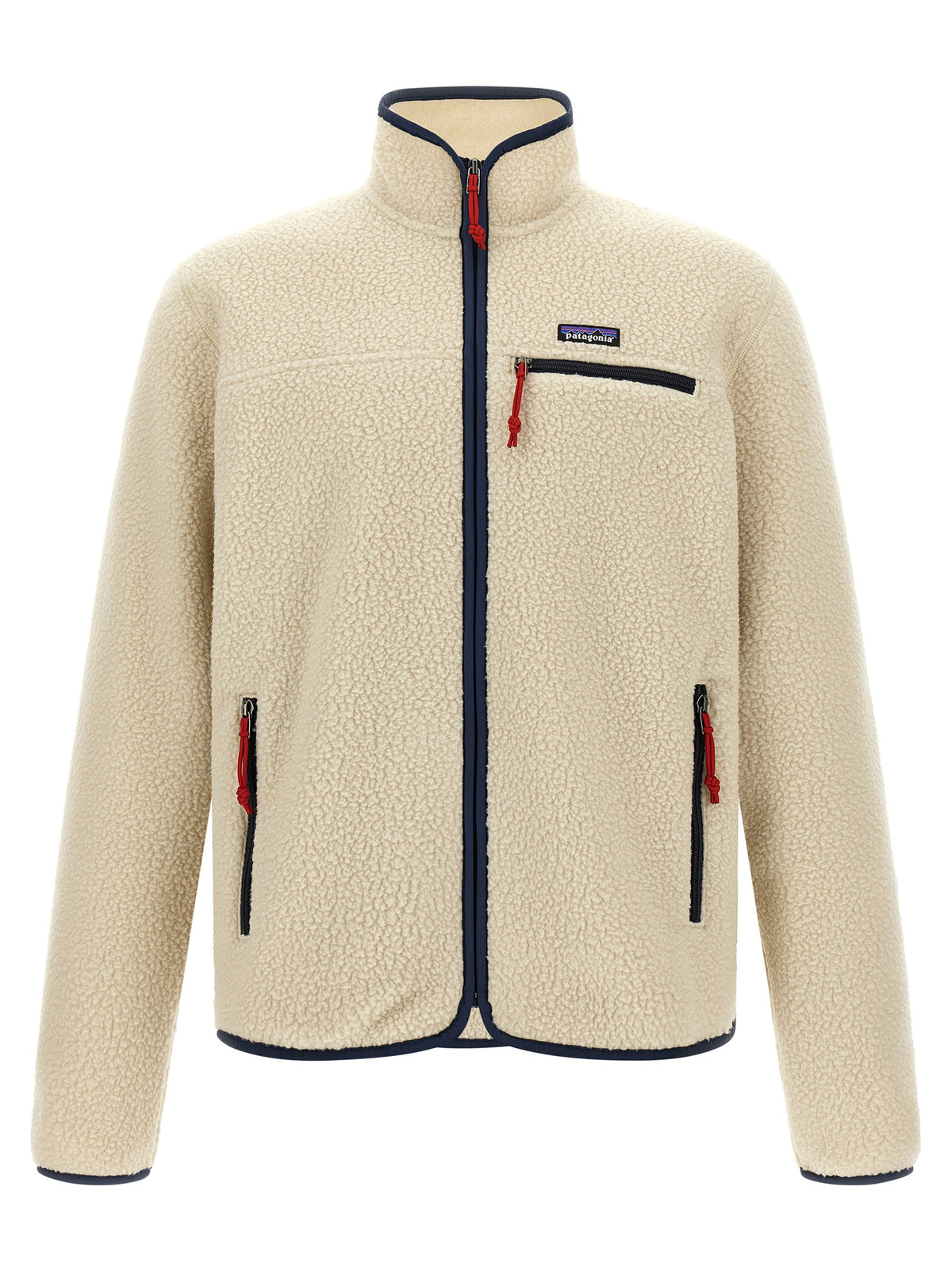'Retro' beige/blue jacket
