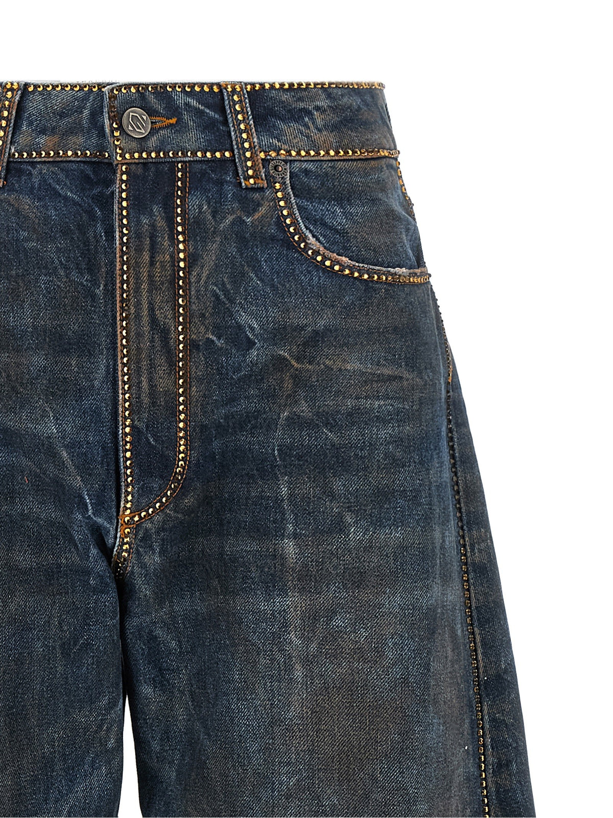 Rhinestone jeans