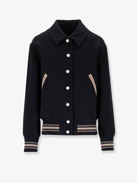 Ria Slim Fit virgin wool bomber